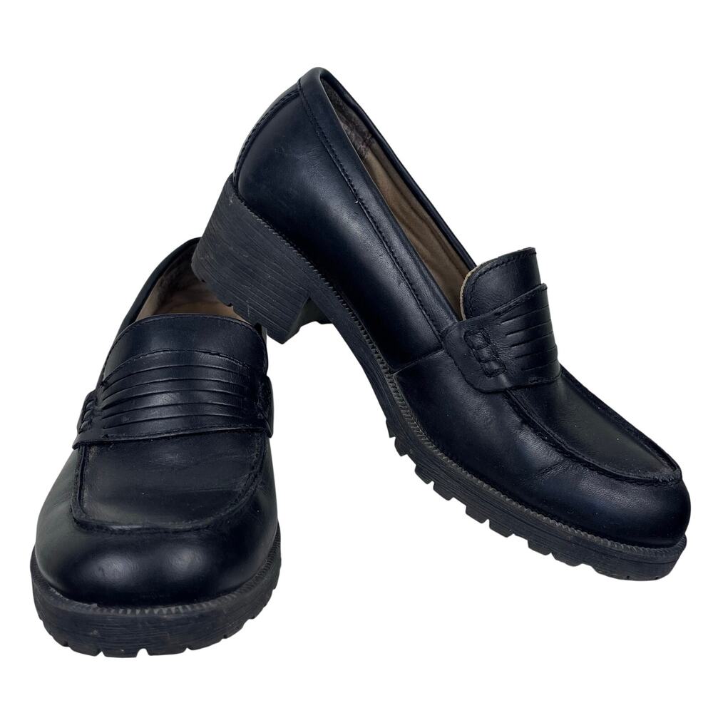 Eastland Women's Newbury Loafers Black Size 8.5
